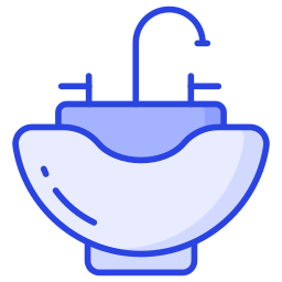 Wash sink icon