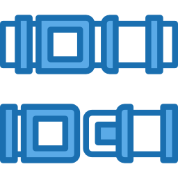 cintura di sicurezza icona