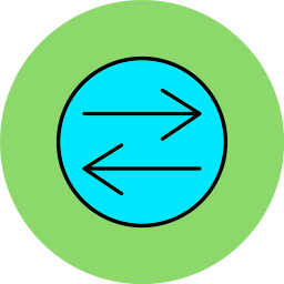 Swap left right icon