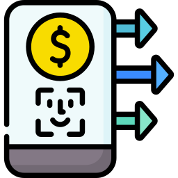 identificación facial icono