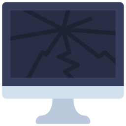 Broken screen icon