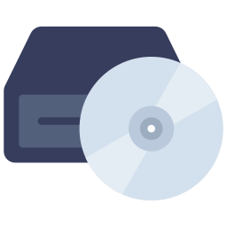 Optical drive icon