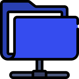 folder sieciowy ikona