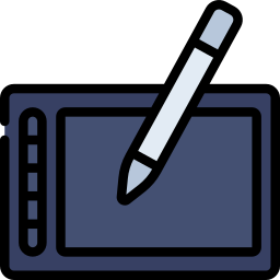 Graphic tablet icon