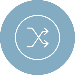 Shuffle arrow icon