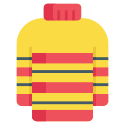 Winter sweater icon