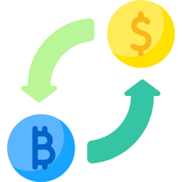 Money exchange icon