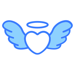 Love angel icon