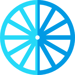 Dharma wheel icon