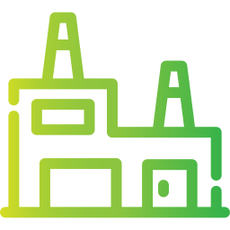 Recycling plant icon