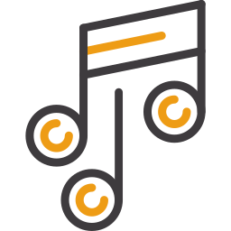 Music note icon