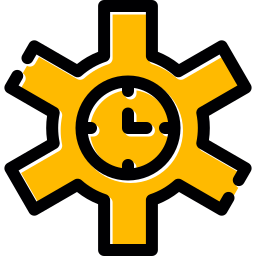 gestión del tiempo icono