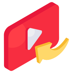 schaltfläche „video“ icon