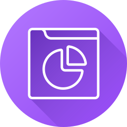 diagramme circulaire Icône