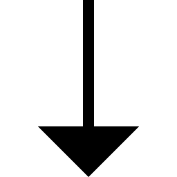 freccia in giù icona