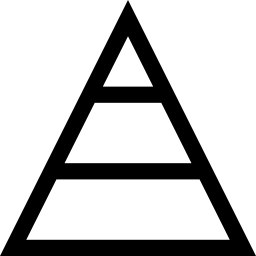 pyramidal Icône