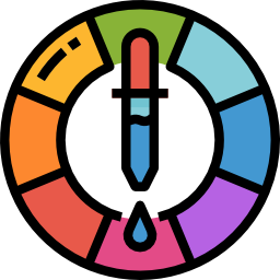 Color palette icon