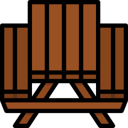 Picnic table icon