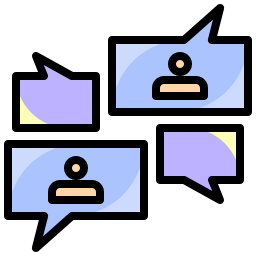 comunicazione icona