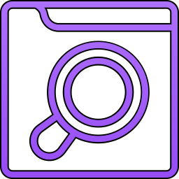 Magnifying glass icon