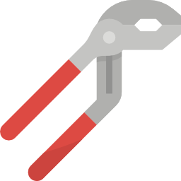 Groove joint pliers icon