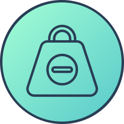 Shopping bag icon