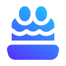 pastel de cumpleaños icono