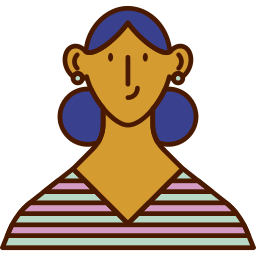 vrouw avatar icoon