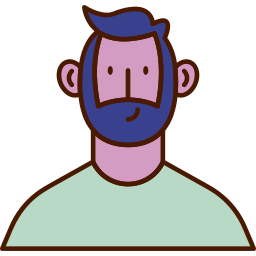 Мужской аватар иконка