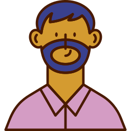 mannelijke avatar icoon