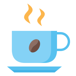 café chaud Icône