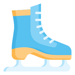 patinagem no gelo Ícone