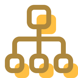 organogram icoon
