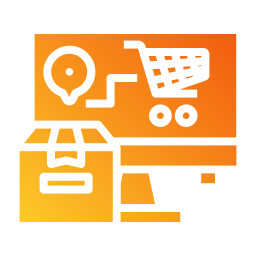 Online shop icon