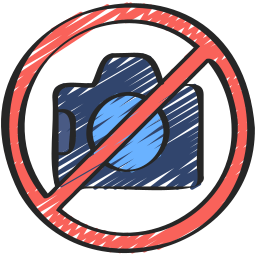 No camera icon