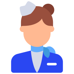 stewardess icon