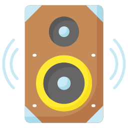 głośnik niskotonowy ikona