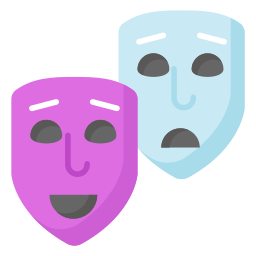 Theater masks icon