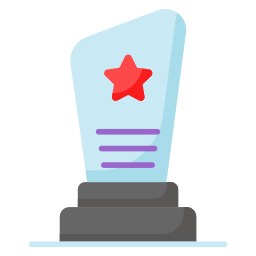 Award shield icon