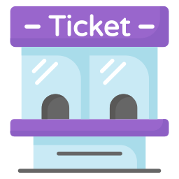 Ticket house icon