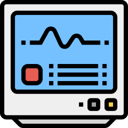 Heart rate monitor icon