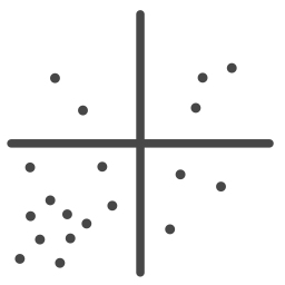 Graph plotting icon