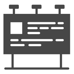옥외미디어 icon