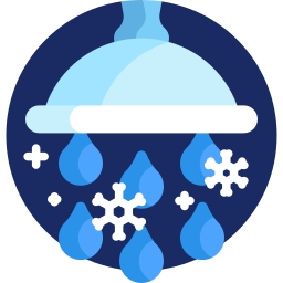 Cold shower icon