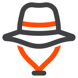 kapelusz wędkarski ikona