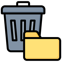 ゴミ箱フォルダ icon