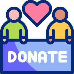 寄付する icon
