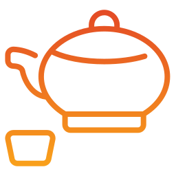 Tea set icon