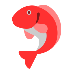 Carp fish icon