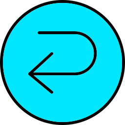 U turn icon